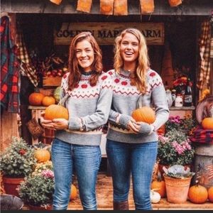 Apple Picking Sweater XS